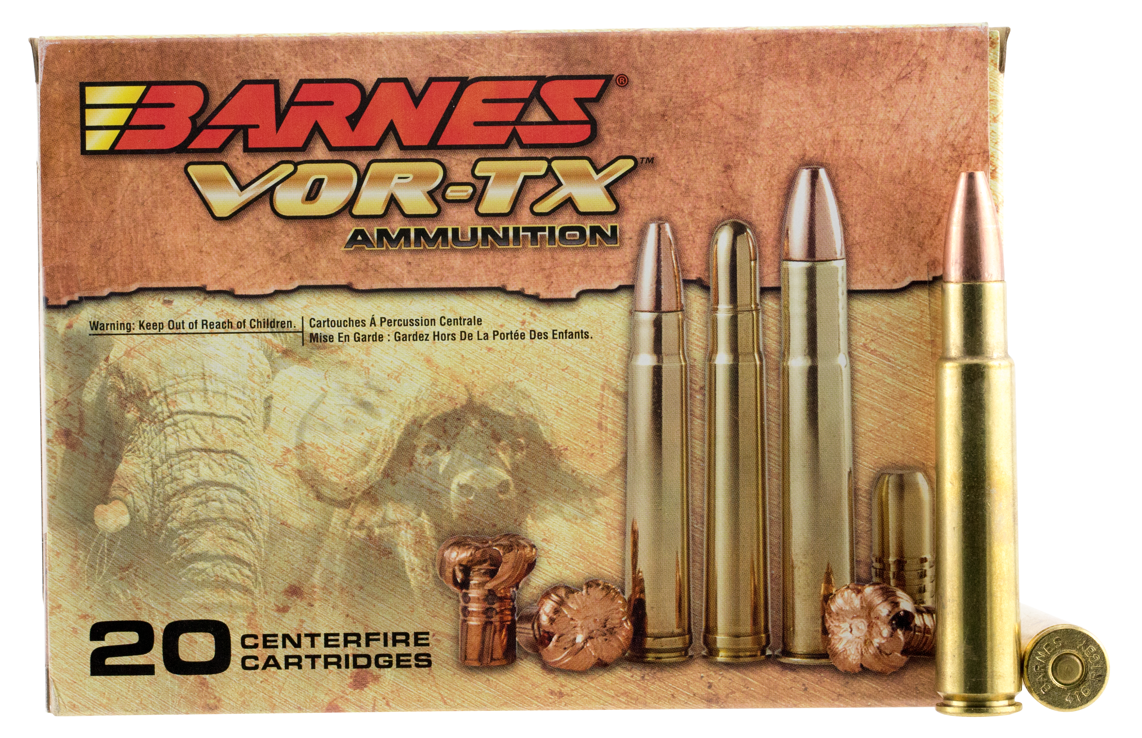 Barnes VOR-TX Flat Base TSX Ammo