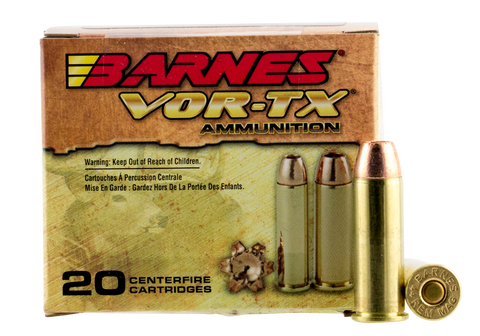 Barnes 21545 VOR-TX Handgun Hunting 44 Remington Magnum XPB 225 GR 20Box/10Case
