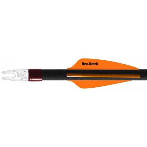 Flex Fletch FFP Vane Neon Orange 1.87 in. 100 pk.