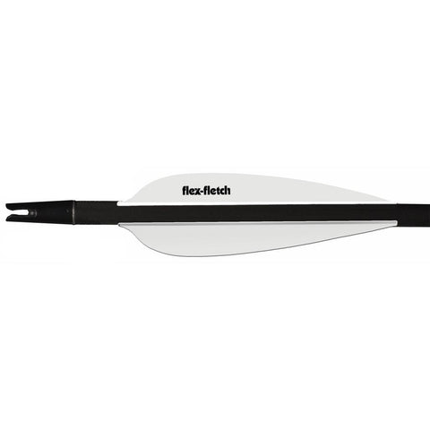 Flex Fletch FFP Vane White 3.6 in. 100 pk.
