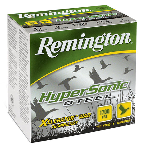 Remington Ammunition HSS102 HyperSonic  10 Gauge 3.5" 1 1/2 oz 2 Shot 25 Bx/ 10 Cs