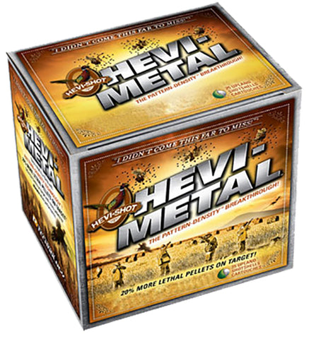 Hevishot 32034 Hevi-Metal Pheasant 20 Gauge 2.75" 7/8 oz 4 Shot 25 Bx/ 10 Cs