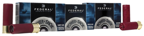 Federal F103FRS Power-Shok 10 Gauge 3.5" 1-3/4 oz Slug Shot 5 Bx/ 50 Cs