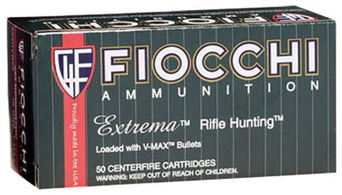 Fiocchi 223HVA50 Extrema 223 Remington/5.56 NATO 50 GR V-Max 50 Bx/ 20 Cs