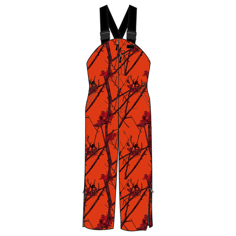 Gamehide Deer Camp Bib Woodlot Blaze X-Large