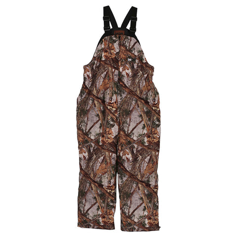 Gamehide Deer Camp Bib Woodlot Camouflage Medium