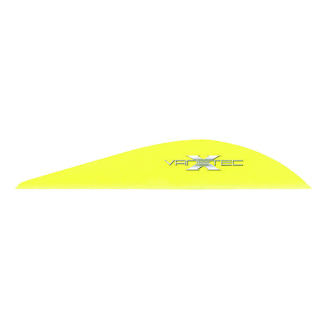 Vanetec Super Spine Vane Flo Yellow 2.3 in. 100 pk.