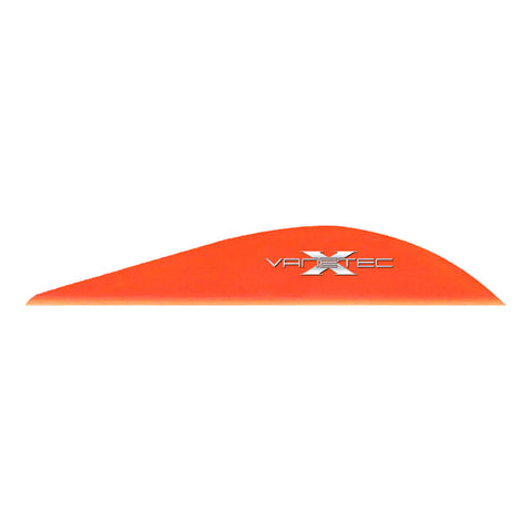 Vanetec Super Spine Vane Flo Orange  2.3 in. 100 pk.