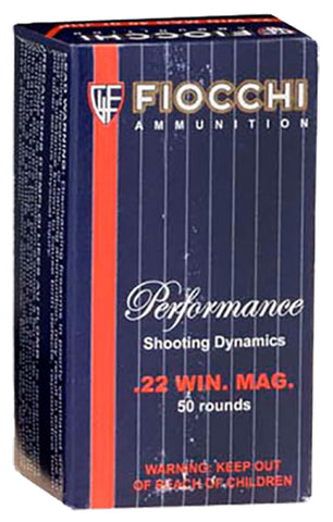 Fiocchi 22FWMC Hunting 22 WMR 40 GR FMJ 50 Bx/ 40 Cs