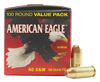 Federal AE40R100 American Eagle 40 Smith & Wesson (S&W) 180 GR Full Metal Jacket 100 Bx/ 5 Cs - 100 Rounds