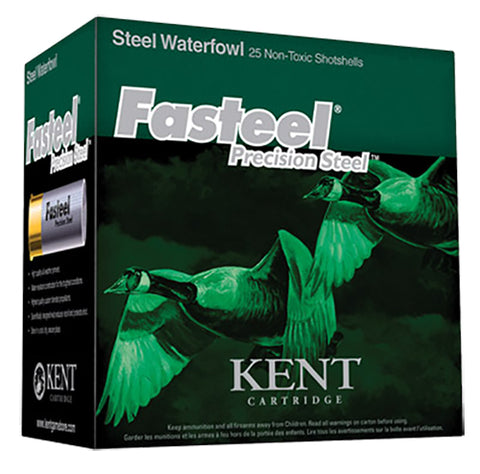 Kent Cartridge K1235ST403 Fasteel Waterfowl 12 Ga 3.5" 1-3/8 oz 3 Shot 25 Bx/ 10