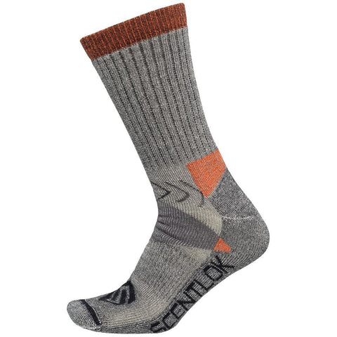 Scent-Lok Hiker Crew Sock Grey Large