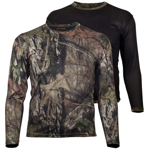 Gamehide Ground Blind Tee MossyOak Country/ Black Medium