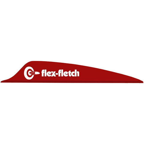 Flex Fletch FFP ShieldCut FLEX2 Vane Red 1.87 in. 39 pk.