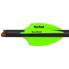 Flex Fletch Silent Knight 200 FLEX 2 Cosmic Green 2 in. 100 pk. - Flex Fletch - View 1