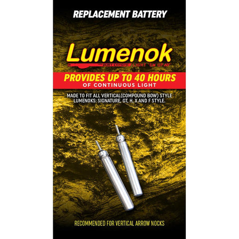 Lumenok Replacment Batteries For Nocks 2 pk.