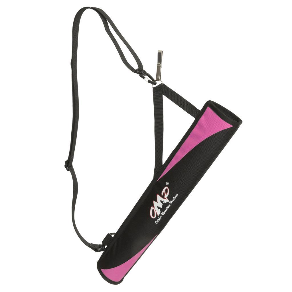 October Mountain No Spill Hip and Back Quiver Pink RH/LH