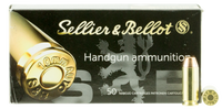 Sellier  Bellot 10A Handgun 10mm 180 GR Full Metal Jacket 50 Bx/ 20 Cs