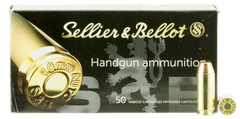 Sellier & Bellot 10A Handgun 10mm 180 GR Full Metal Jacket 50 Bx/ 20 Cs