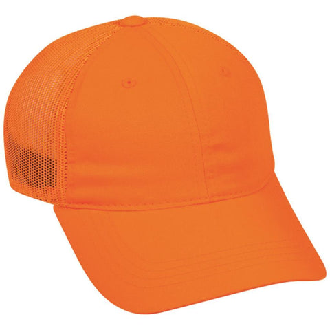 Outdoor Cap Mesh Back Hat Low Profile Blaze