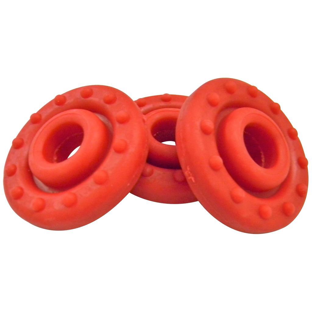 Bowjax Silence Saver Stabilizer Dampeners 5/8 in. Red 3 pk.