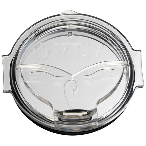 Orca Whale Tail Flip Top Lid Clear