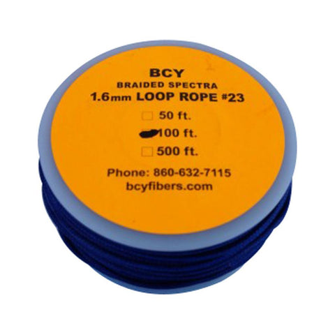 BCY Size 23 Loop Rope Blue 100 ft.