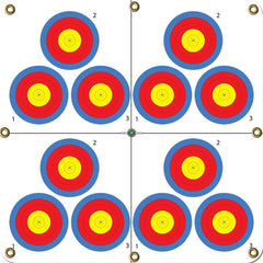 Arrowmat XL Foam Target Face Multi 3-Spot 34 in.x 34 in.