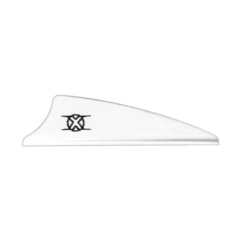 Bohning Shield Cut X Vanes White 1.75 in. 100 pk.