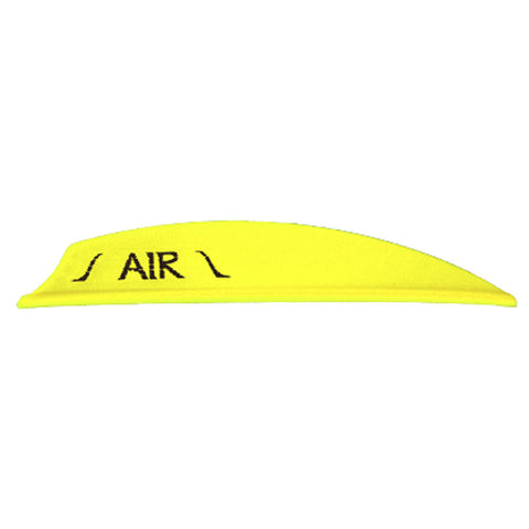 Bohning Air Vanes Neon Yellow 2 in. 100 pk.