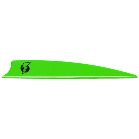 Bohning Bolt Vanes Neon Green 3.5 in. 100 pk.