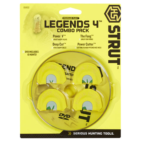HS Strut Legends Turkey Call Combo 4 pk.