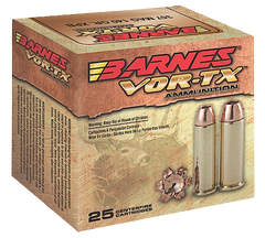 Barnes 22037 VOR-TX Handgun Hunting 41 Remintgon Magnum 180 GR 20Box/10Case