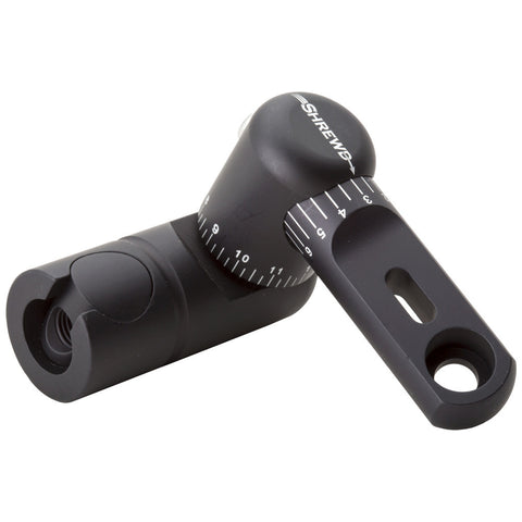 Shrewd Single Adjustable V-Bar Black