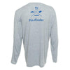 Fin-Finder Time to Strike Long Sleeve Performance Shirt Large