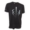BlackHeart Distressed Icon Tee Black Large - BlackHeart - View 1