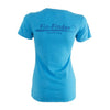 Fin-Finder Women's Gaff Tee Blue X-Large - Fin-Finder - View 2