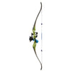 Fin-Finder Bank Runner Recurve Winch Pro Pkg Green 35lbs. RH - Fin-Finder - View 1