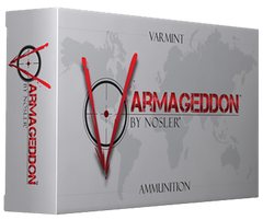 Nosler 65105 Varmageddon 17 Remington Flat Base Tip 20 GR 20Box/10Case