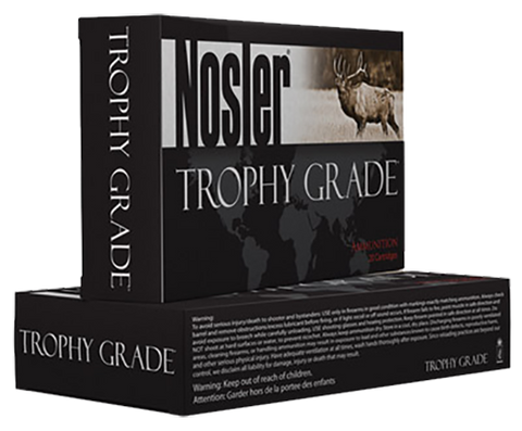 Nosler 60086 Trophy 338WinMag 250GR AccuBond 20Bx/10Cs Brass