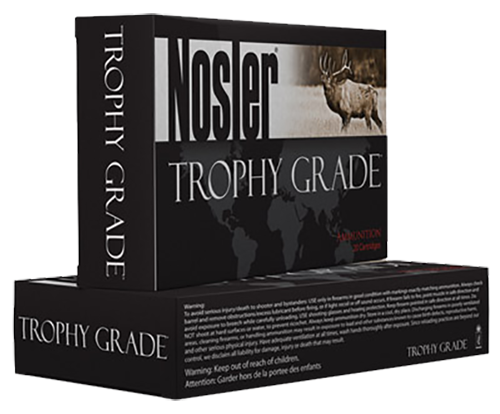 Nosler 60085 Trophy 338 Lapua Mag 225GR AccuBond 20Box/10Case Brass