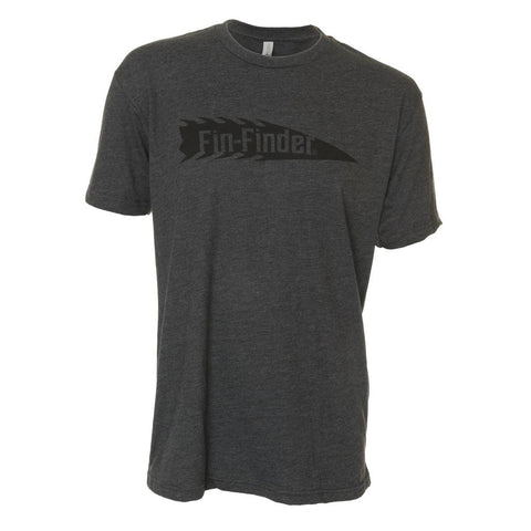 Fin Finder The Barb Tee Charcoal Large