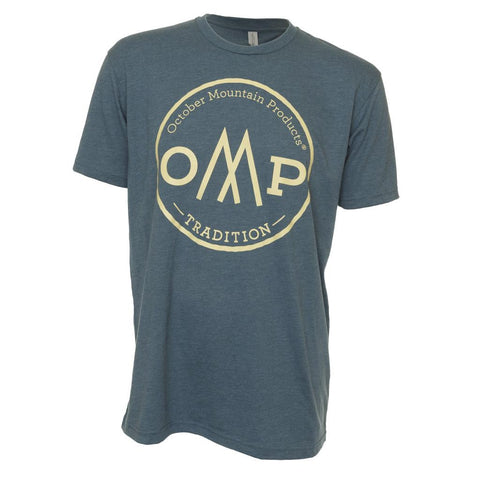 October Mountain Tradition Tee Indigo Large