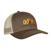 October Mountain Logo Hat Brown/Tan - October Mountain - View 1