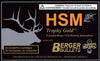 HSM BER338LAP300VLDL Trophy Gold  338 Lapua Mag 300 gr Hybrid Open Tip Match Tactical 20 Bx/ 10 Cs