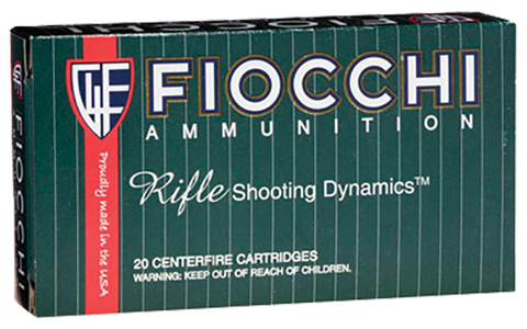 Fiocchi 308D Rifle Shooting 308 Winchester/7.62 NATO BTSP 165 GR 20Bx/10Cs