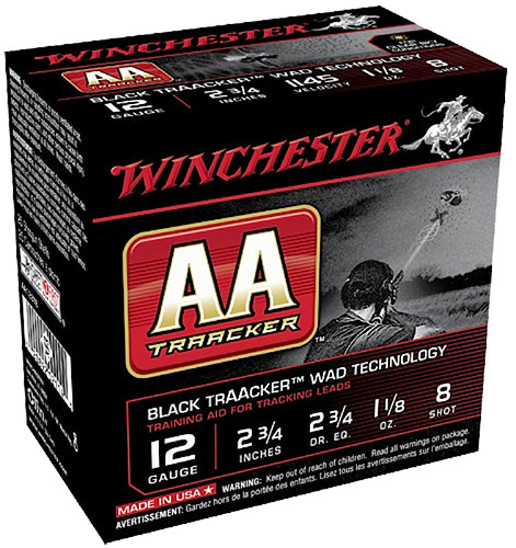 Winchester Ammo AA128TB AA TrAAcker  12 Gauge 2.75" 1 1/8 oz 8 Shot 25 Bx/ 10 Cs