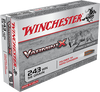 Winchester Ammo X243P Super-X 243 Winchester 58 GR Varmint 20 Bx/10 Cs