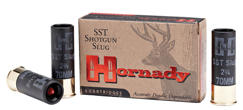 Hornady 86230 Custom Lite FTX 12 Gauge 300GR  Slug 5Box/20Case
