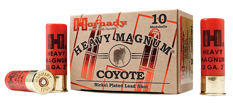 Hornady 86222 Heavyweight Coyote 12ga BB Nickel 10Bx/25Cs 3" 1-1/2 oz